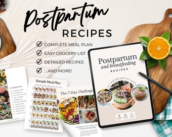 Postpartum Healing and Breastfeeding Recipes, Nourishing postoartum Meals, postpartum doula, lactation consultant, food doula, resource,
