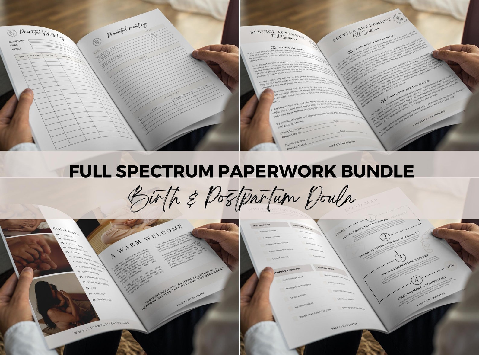 Full Spectrum Doula, Compete Paperwork Business Bundle, Start-up, Birth ...