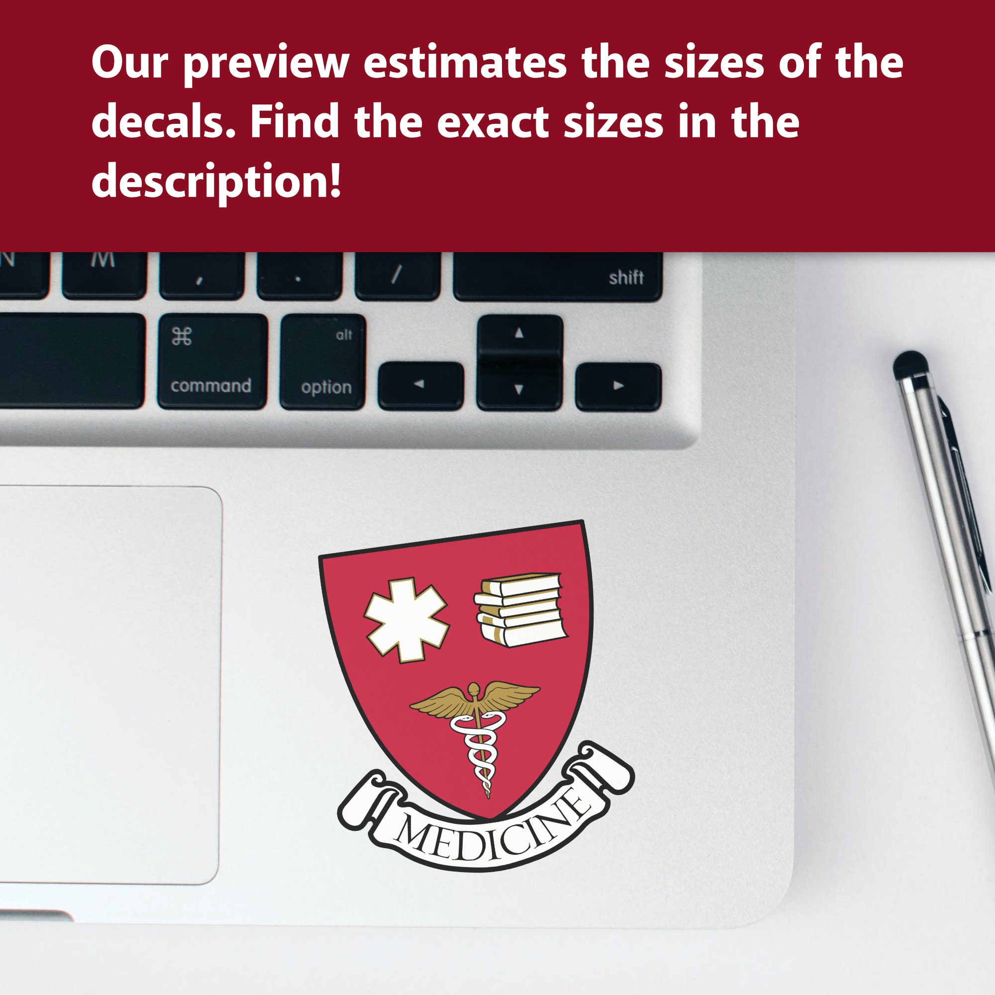 Johns Hopkins Medical School Kisscut Vinyl Decals Hopkins Med School