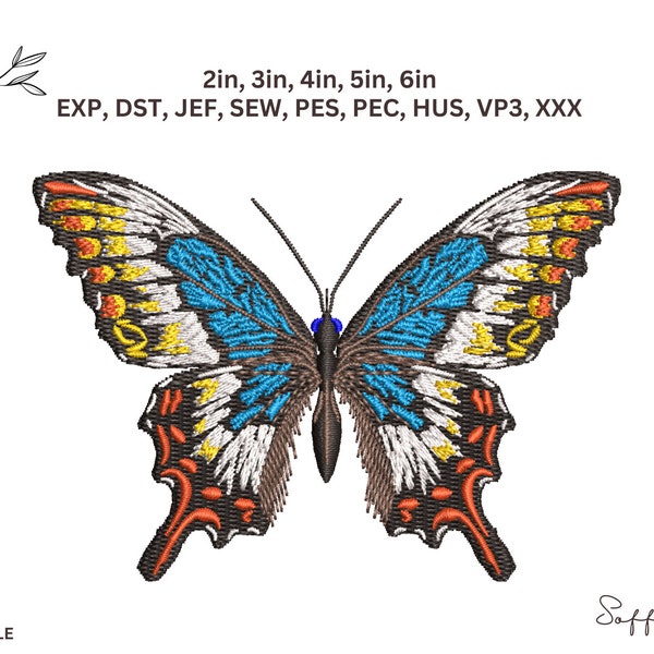 Creation Species_001-butterfly embroidery-butterfly design-embroidery design-machine embroidery-embroidery pattern-instant download