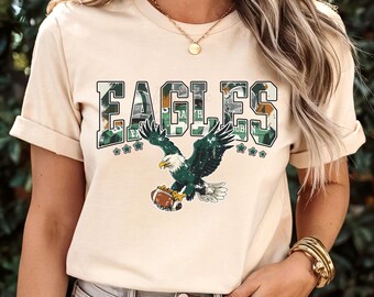 Eagles Football PNG: Vintage Philadelphia Eagles Mascot (Digital Download, PDF Included