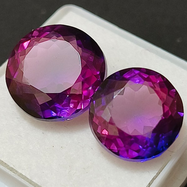Natural Tanzanite Purple Round Cut – 5 Ct Certified Loose Gemstone – GIR Certified