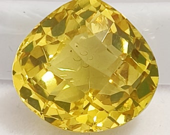 AAA Top Quality Ceylon Yellow Sapphire Loose Pear Cut 16 Carat Brilliant  Excellent Prime Gemstone For All Kind Of Ring And Jewelry Making