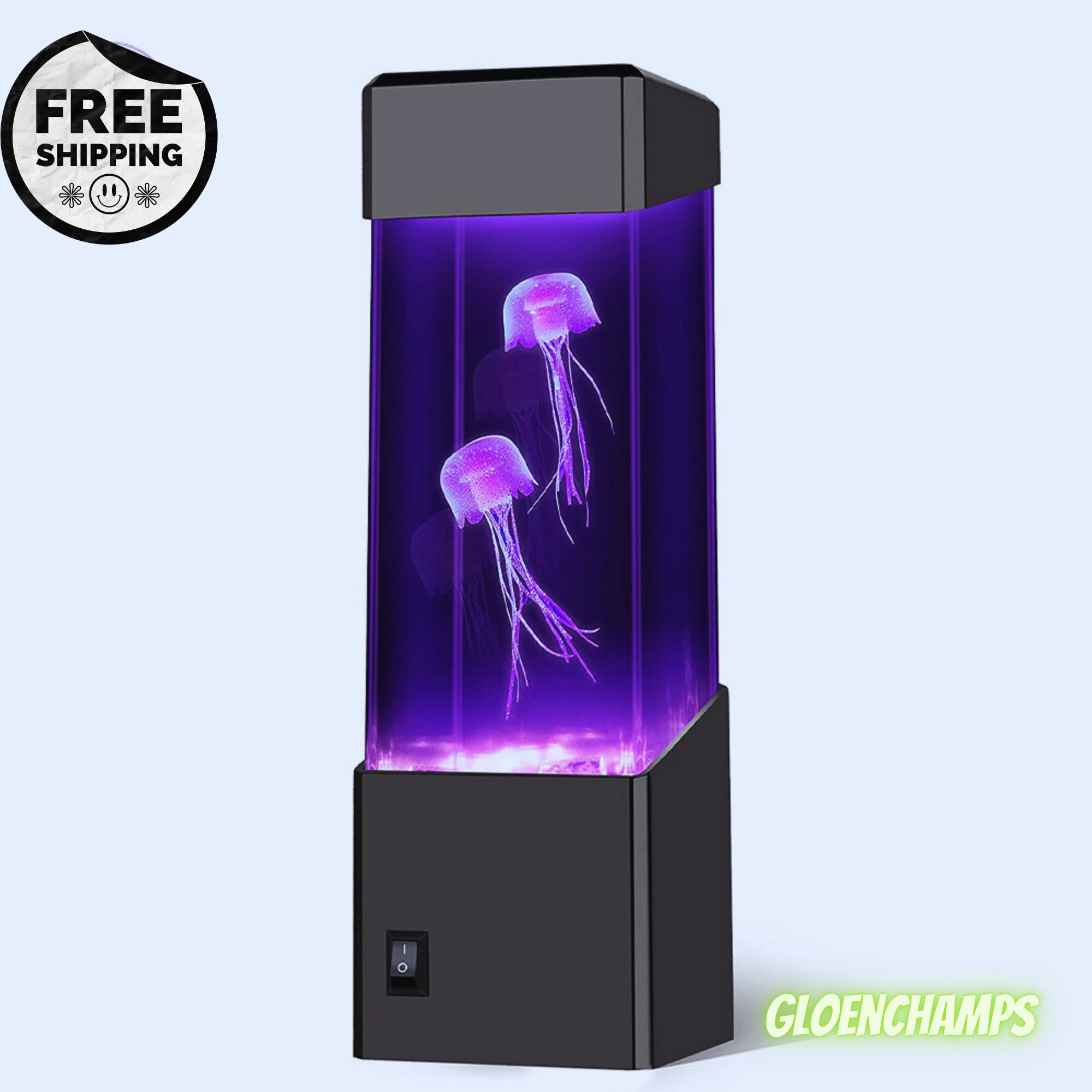 Jellyfish Lava Lamp Led Lava Lamp Table Lamp Floor Lamp Etsy UK