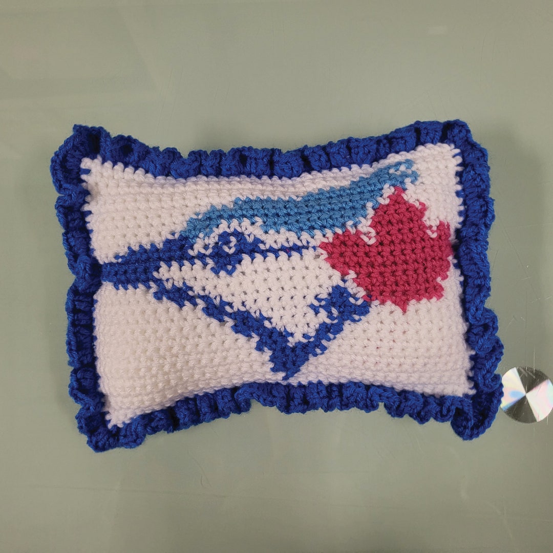 Toronto Blue Jays Pillow Crochet Pattern Etsy