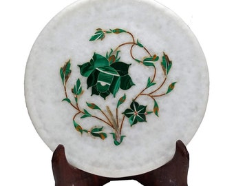 marble plate art  decorative item