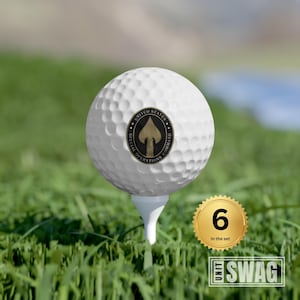 Special Operations Command, Golf Balls, SOC, Special Forces, Joint Military, US Army, Veteran, Military, Custom, Gift