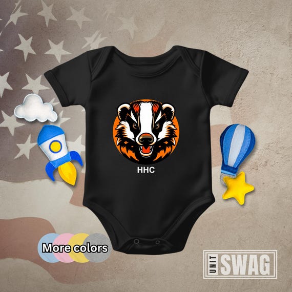 HHC 44 ESB, Baby Bodysuit, 44th, Expeditionary Signal, Battalion, Enhanced, Unit Shirt, Cotton Blend, Infant Bodysuit