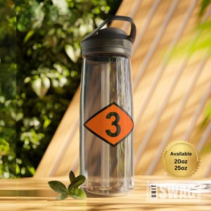 3rd Ranger Battalion, Water Bottle, 3rd BN, 75th Ranger Regiment, Distinctive Unit Insignia, Sua Sponte, RLTW, US Army, Veteran, Gift