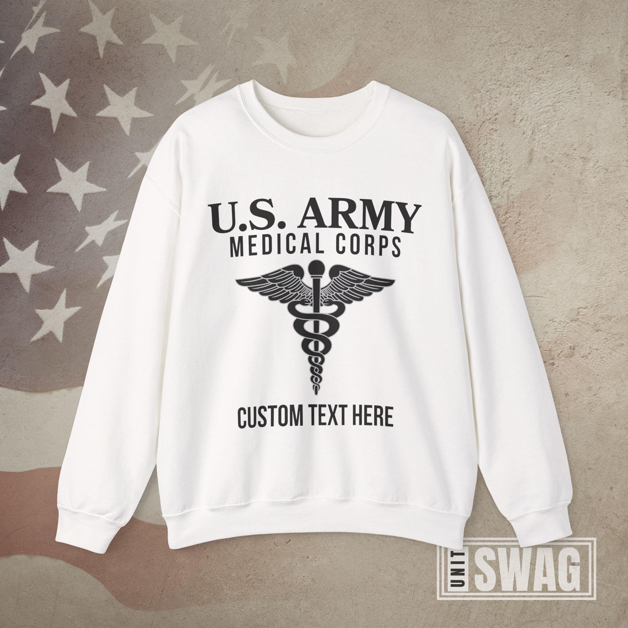 Medical Corps, Sweatshirt, Personalized, Combat, Medic, Nurse