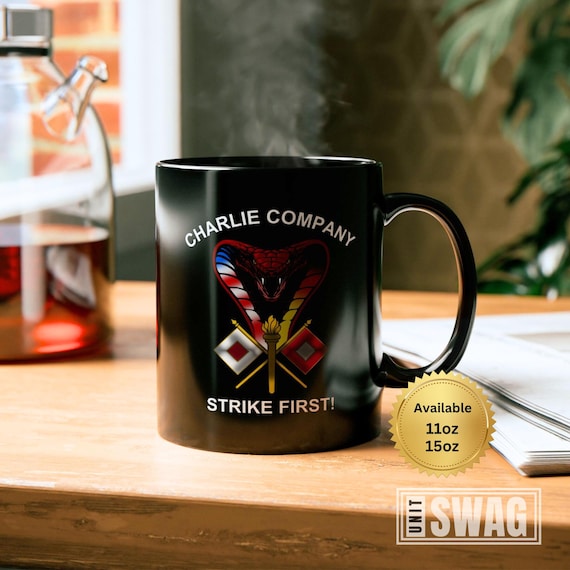C Co 44 ESB, Mug, 44th, Expeditionary Signal, Battalion, Enhanced, Unit Swag, Military, Veteran, Gift, Coffee Cup