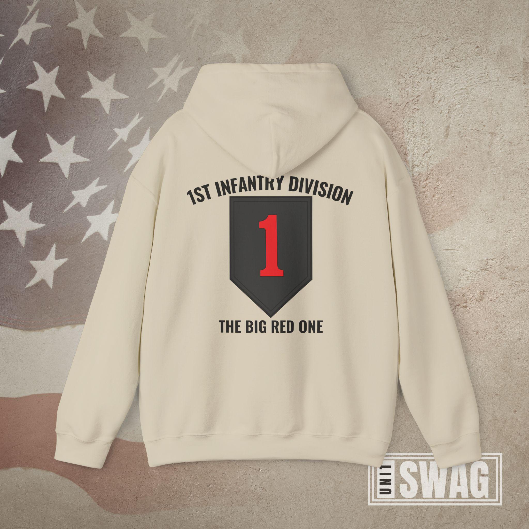 1st Infantry Division, Hoodie, 1ID, the Big Red One, BRO, Fort Riley ...