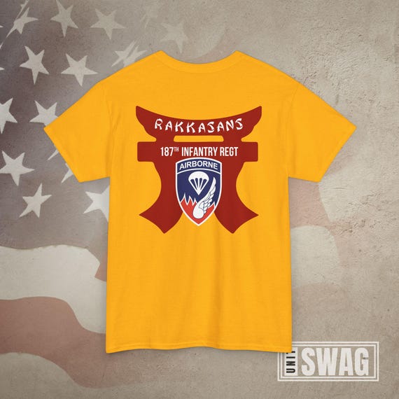 187th Infantry Regiment, T-shirt, Rakkasans, 187 Infantry