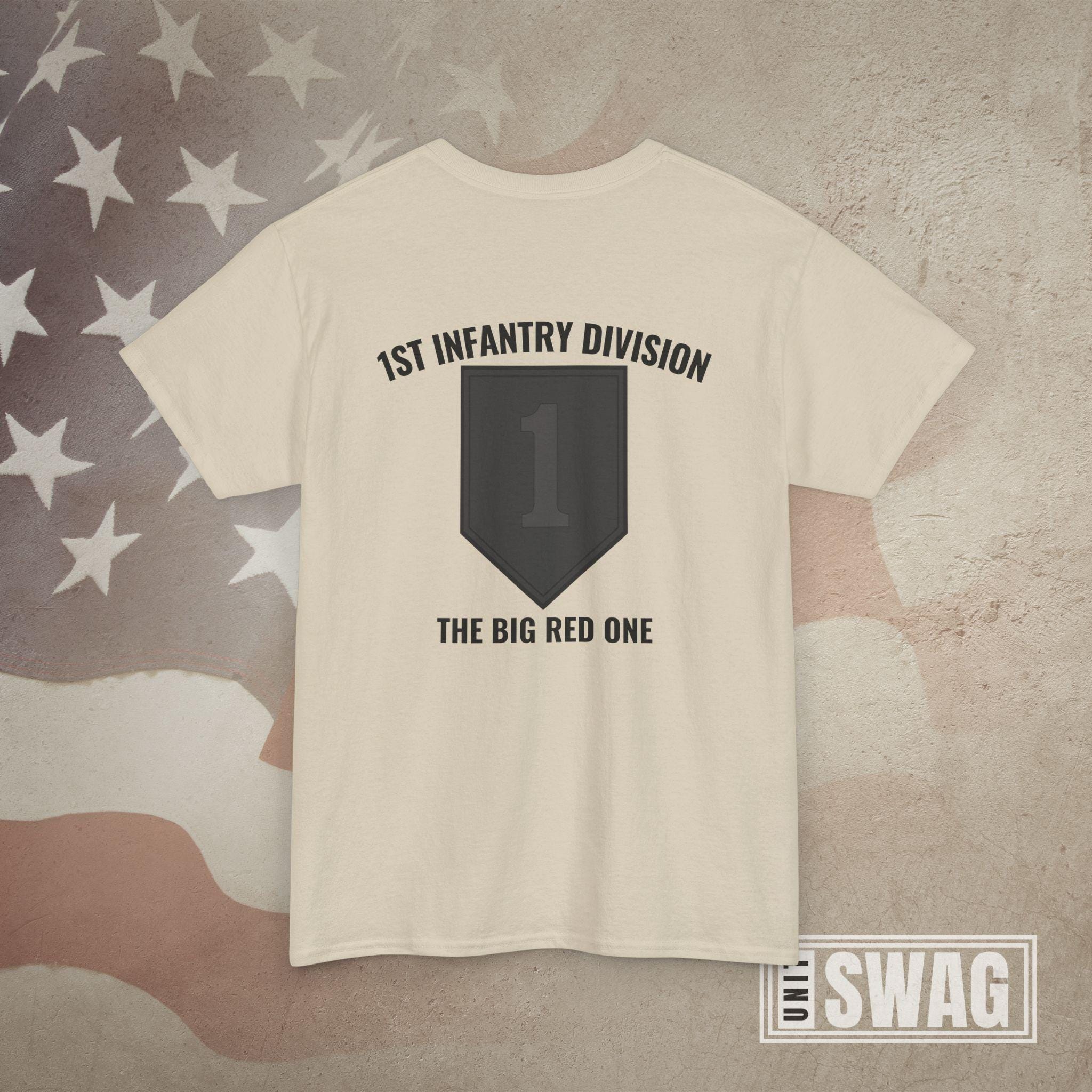 1st Infantry Division, T-shirt, 1ID, the Big Red One, BRO, Fort Riley ...