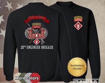 20th Engineer Brigade, Sweatshirt, 20 EN BDE