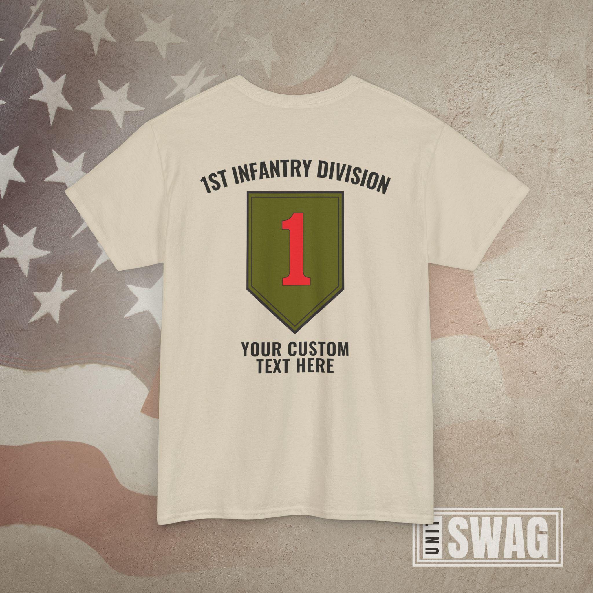 1st Infantry Division, T-shirt, Personalized, 1 ID, Custom, BRO, 1ID ...