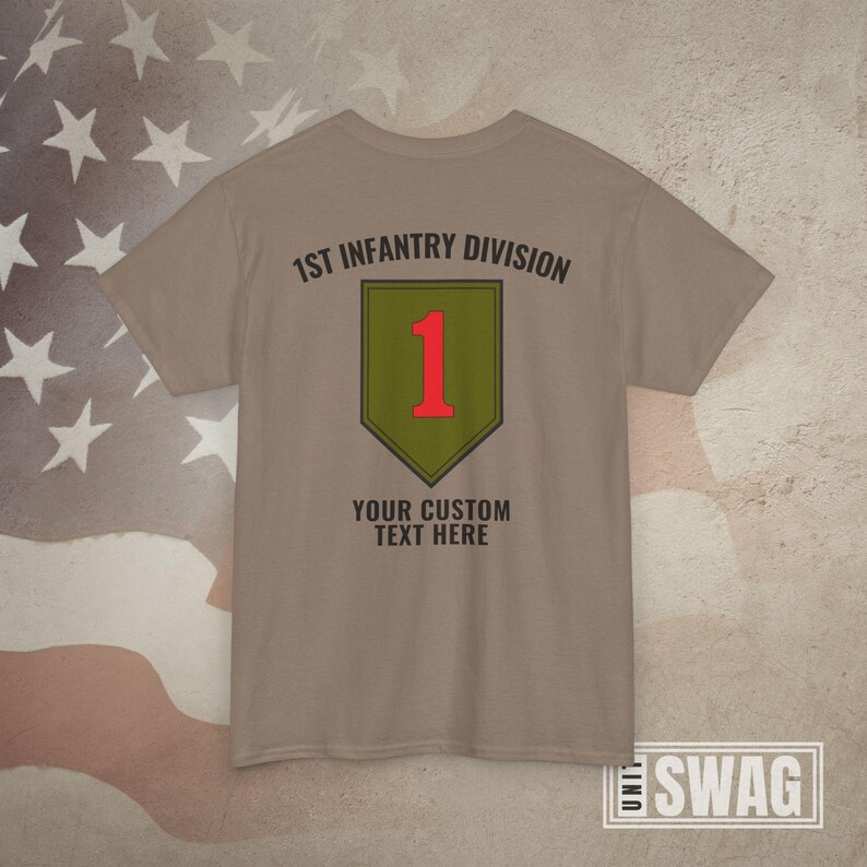 1st Infantry Division, T-shirt, Personalized, 1 ID, Custom, BRO, 1ID ...
