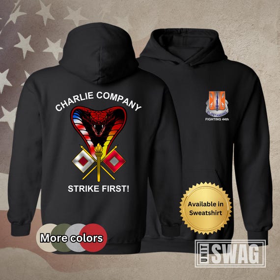 C Co 44 ESB, Hoodie, Unit Shirt, Heavy Blend Hooded Sweatshirt