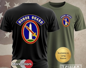 Honor Guard, T-Shirt, 3rd Infantry Regiment, Old Guard, School, Instructor, US Army, Military, Veteran, Graduation, Gift, Shirt