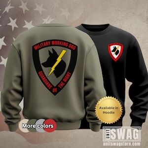 Military Working Dog, Sweatshirt, MWD, Dog Handler, K9 Unit, 31K, Kennel Master, US Army, Veteran, Military, Custom, Gift, Shirt