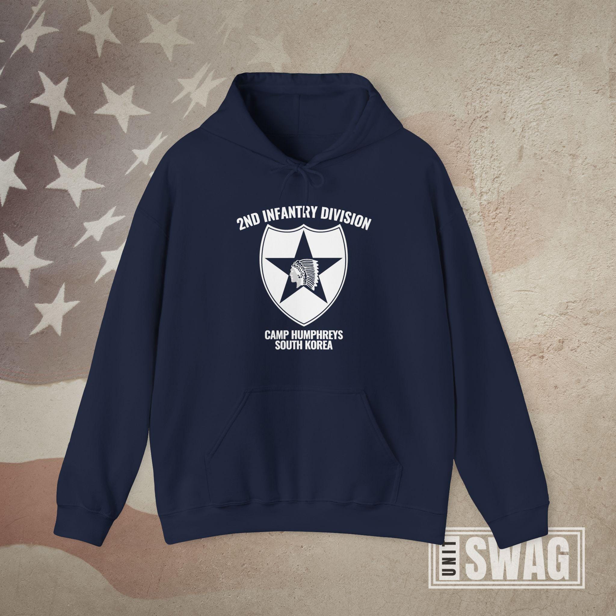 2nd Infantry Division, Hoodie, 2ID, 2nd ID, Second to None