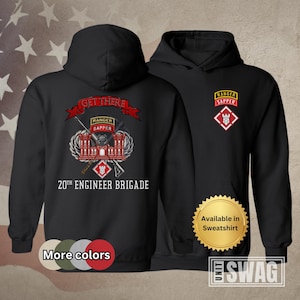 20th Engineer Brigade, Hoodie,  20 EN BDE