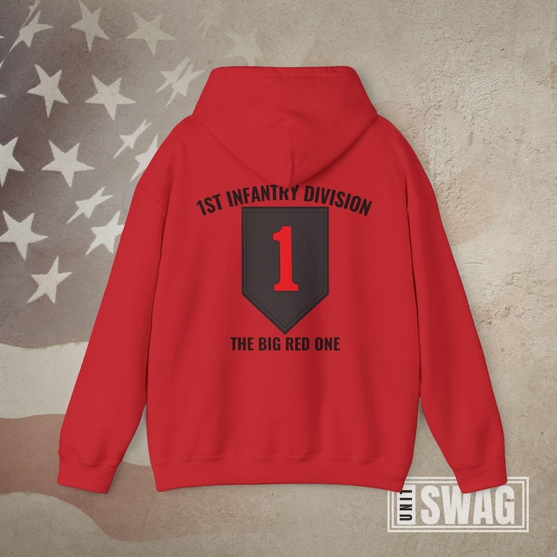 1st Infantry Division, Hoodie, 1ID, the Big Red One, BRO, Fort Riley ...