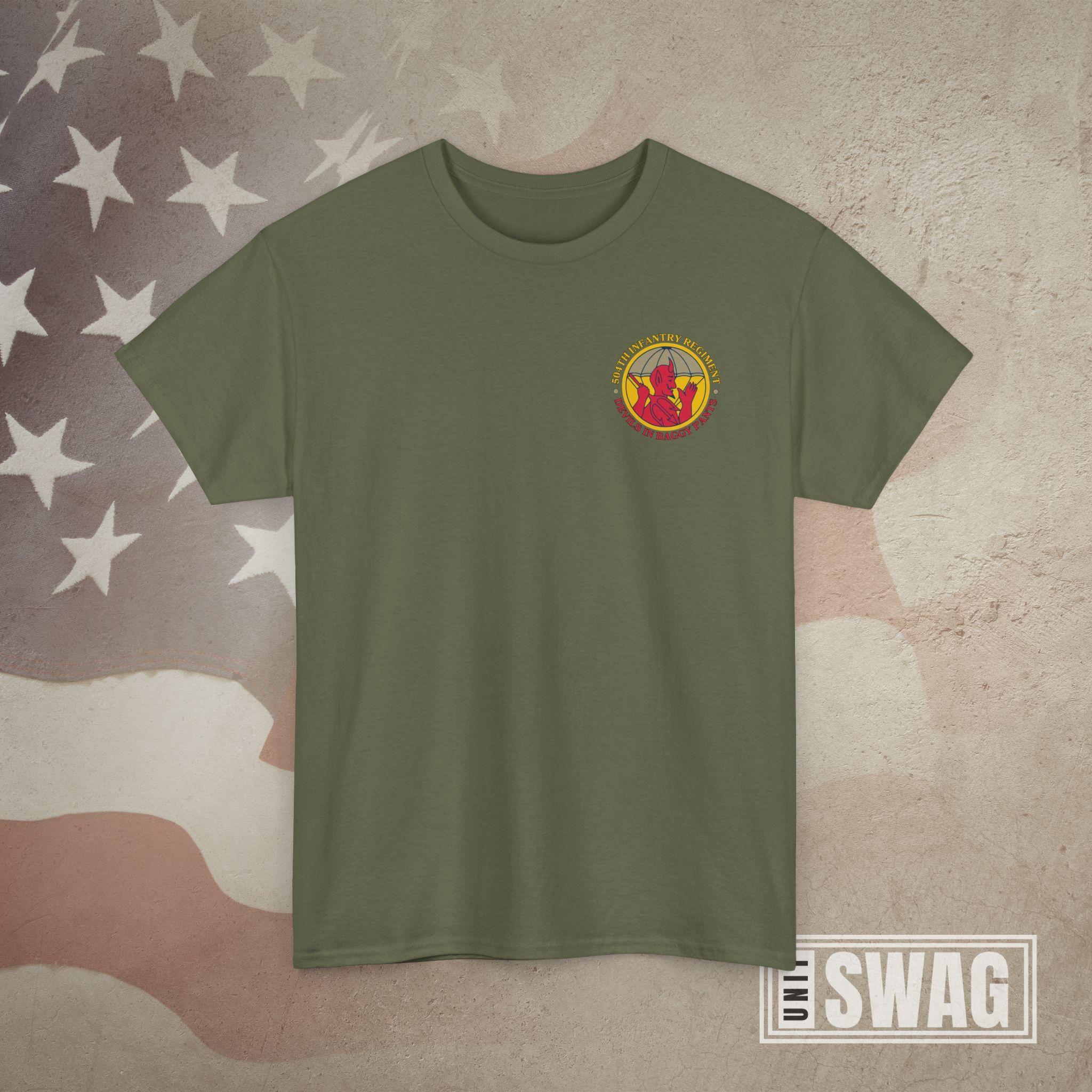504th Parachute Infantry Regiment, T-shirt, 504th PIR, Strike Hold ...