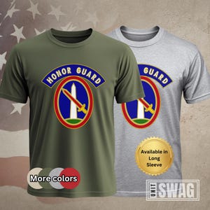 Honor Guard, T-Shirt, 3rd Infantry Regiment, Old Guard, Graduation Gift, Memorabilia, US Army, Military, Veteran, Gift, Shirt, Veteran Gift