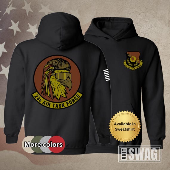 23 ATF, Hoodie, 23d Air Task Force, We Will Prevail, Unit Shirt, Heavy Blend Hooded Sweatshirt