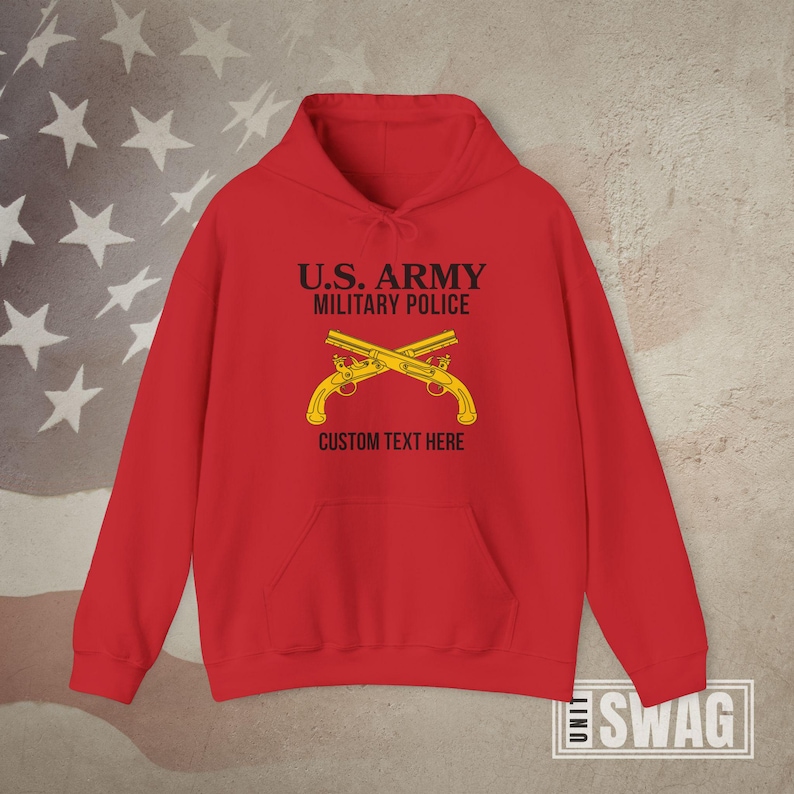 Military Police, Hoodie, Personalized, MP, 31B, Custom, National Guard ...