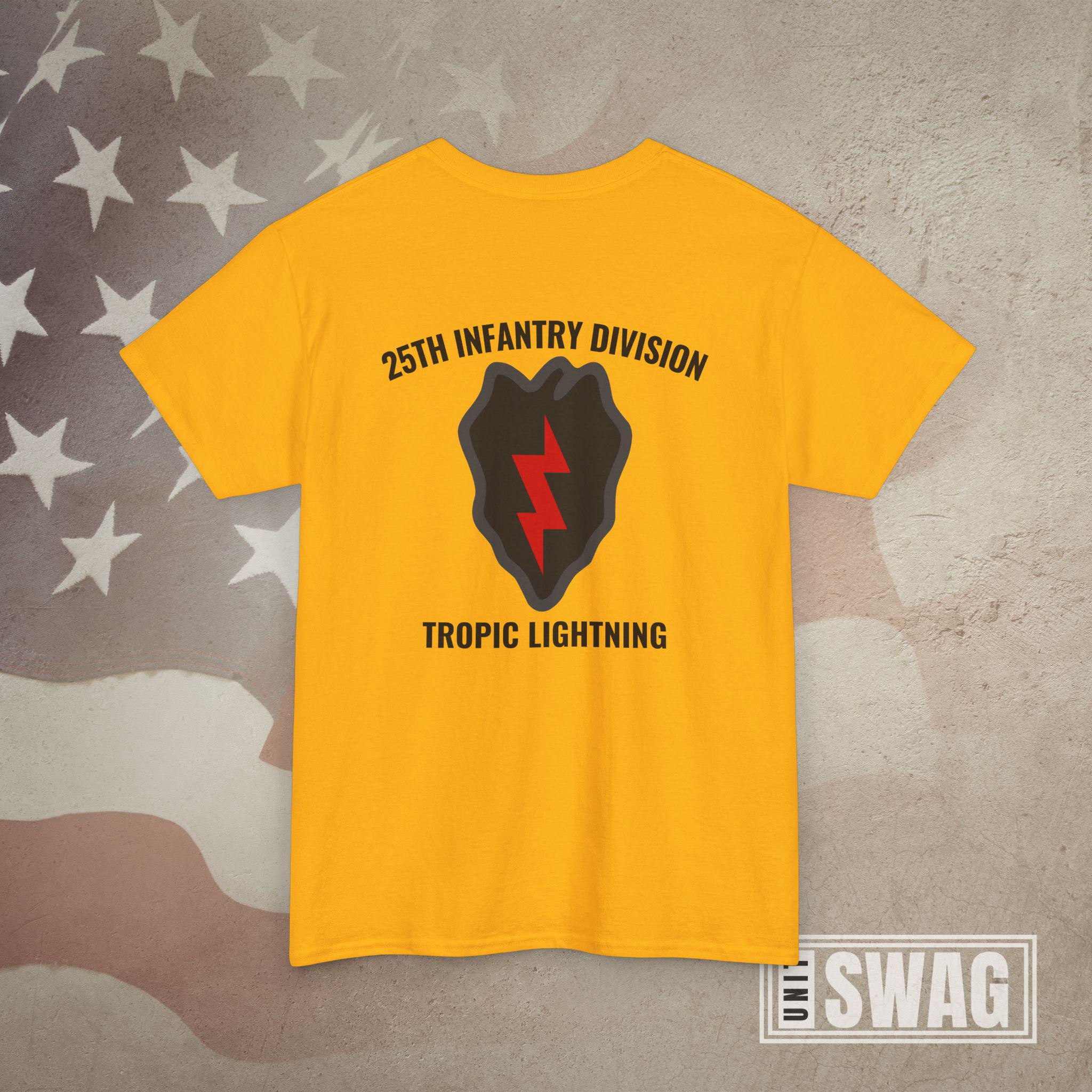 25th Infantry Division, T-shirt, 25 ID, Tropic Lightning