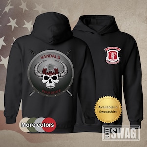 42nd CEC, Hoodie, Combat Engineer Company, Vandals, 39th Engineer Battalion, Hooded Sweatshirt