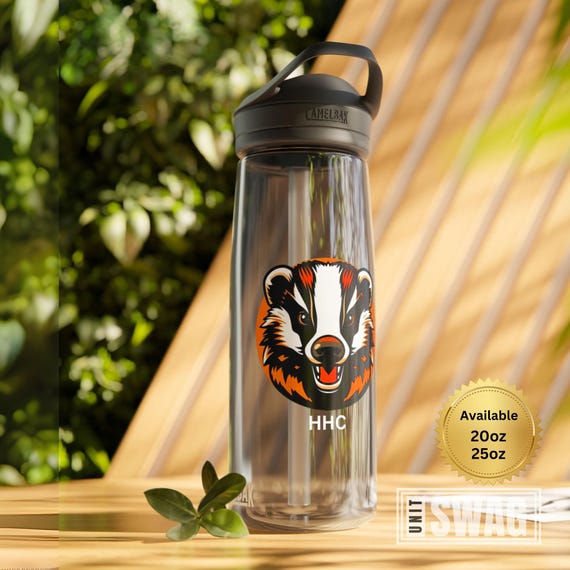 HHC 44 ESB, Water Bottle, 44th, Expeditionary Signal, Battalion, Enhanced, CamelBak Eddy®, Unit Swag, Military, Veteran, Gift