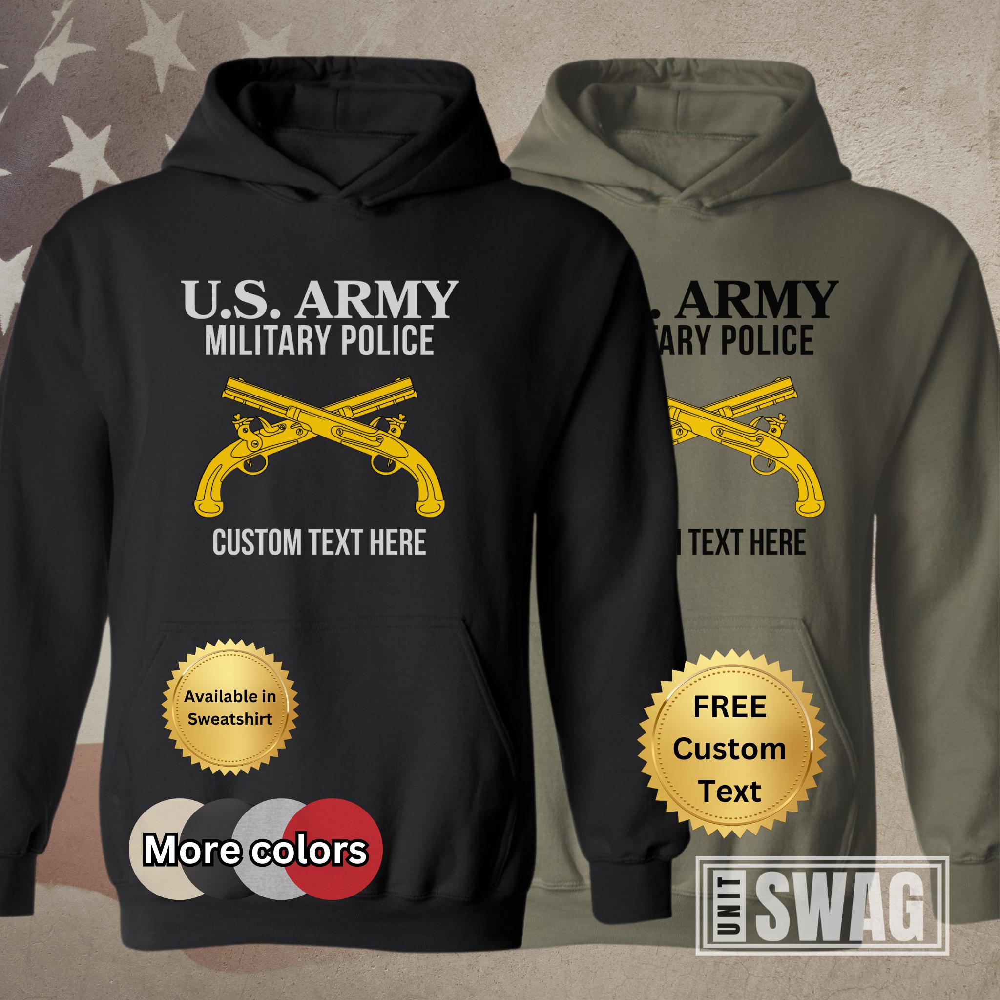 Military Police, Hoodie, Personalized, MP, 31B, Custom, National Guard ...