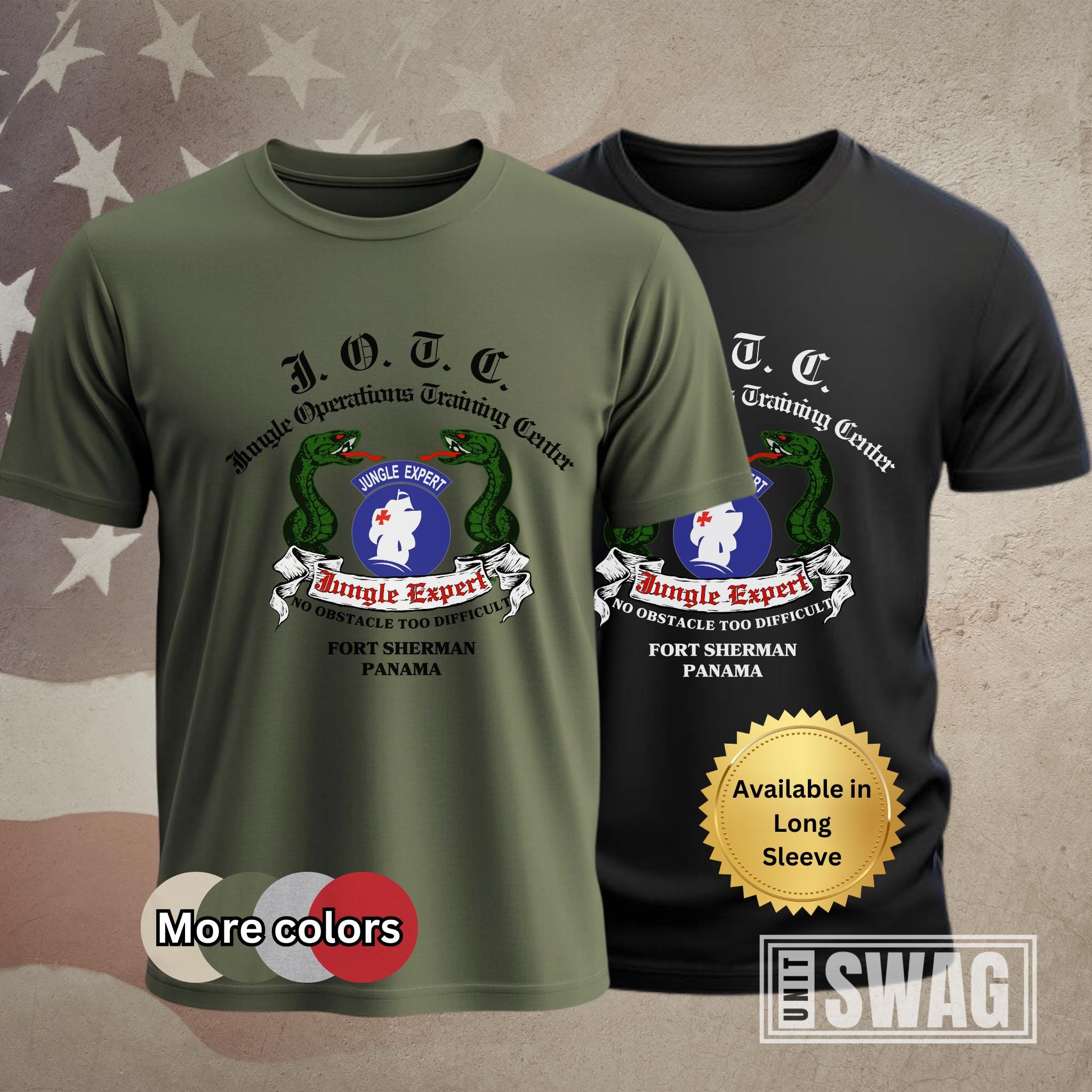 Jungle Operations, T-Shirt, Jungle Expert, JOTC, Jungle School, Fort Sherman, Panama, Veteran, Gift for Veteran, Shirt, Tshirt