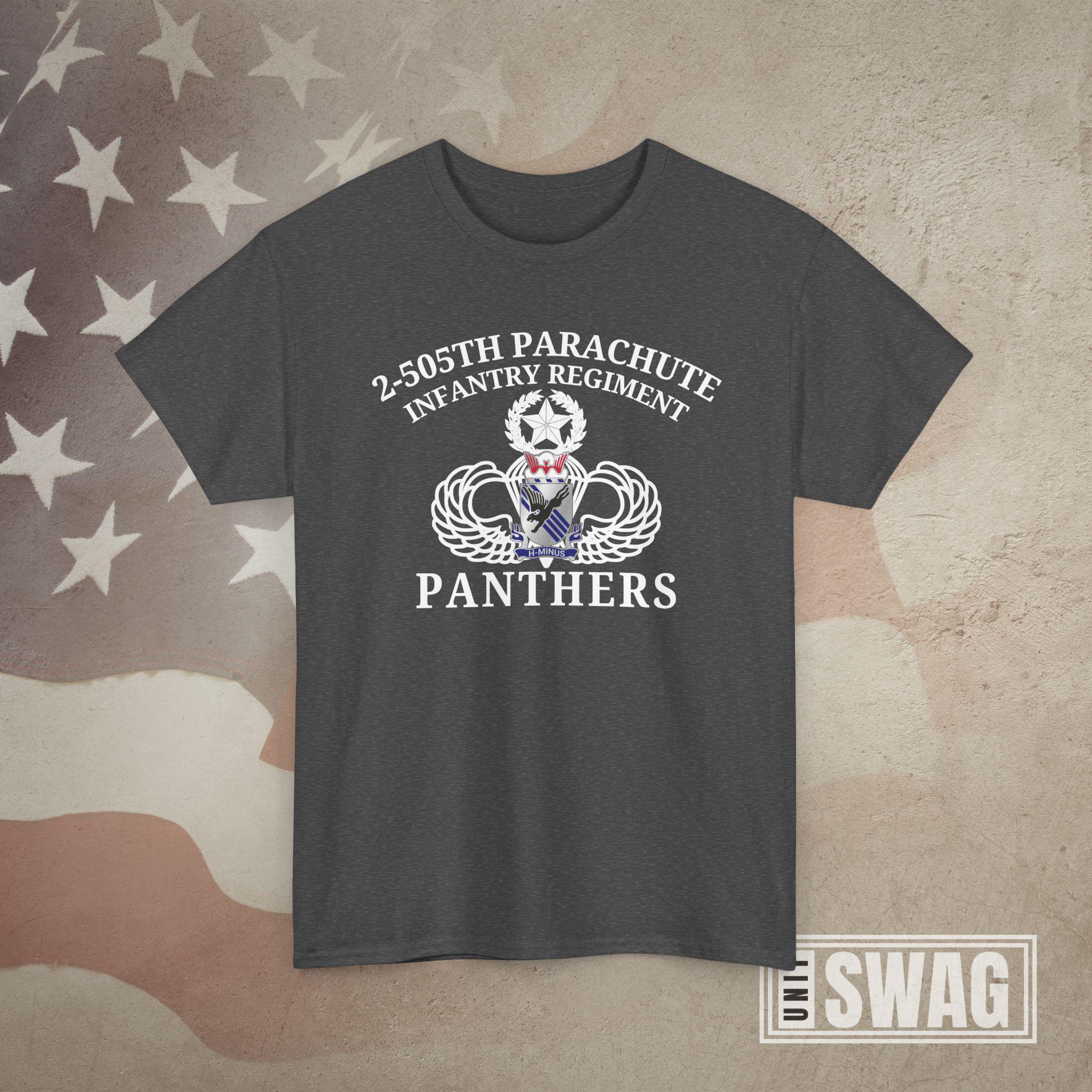 2-505th Infantry Regiment, T-shirt, PIR, Parachute Infantry Regiment ...
