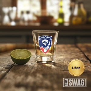 187 Airborne Infantry Regiment, Shot Glass, Rakkasans, US Army, Army, Veteran, Gift, Gift for him, Veteran Gift