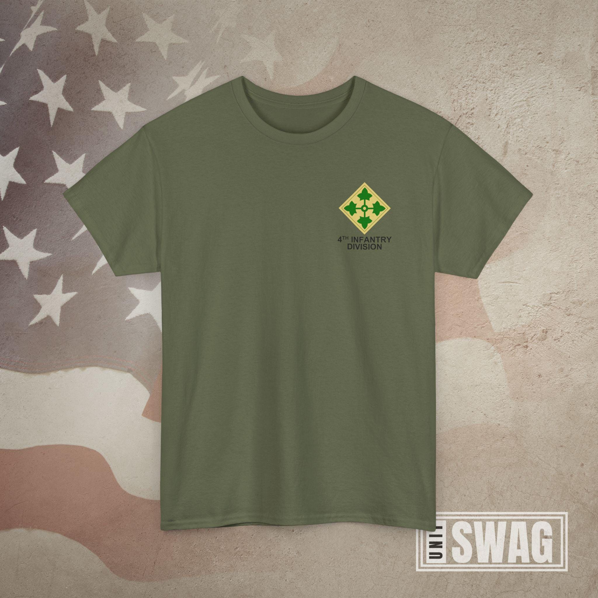 4th Infantry Division, T-shirt, 4 ID, Ivy Division, Iron Horse