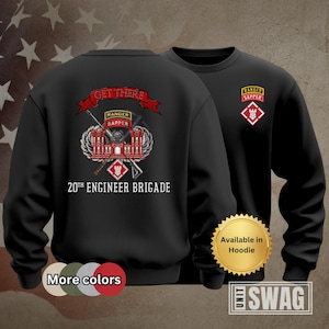 20th Engineer Brigade, Sweatshirt, 20 EN BDE