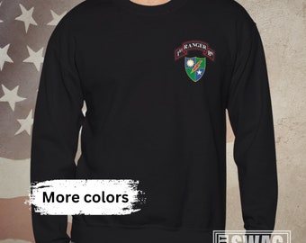 1/75 Ranger Battalion Scroll & DUI | RLTW | Sua Sponte | Unisex Heavy Blend Crewneck Sweatshirt