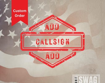 Add Callsign to your Item