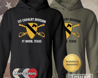 1st Cavalry Division, Hoodie, 1 CAV, First Team, Fort Hood, Fort