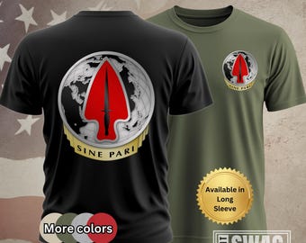 thumbnail image 2 of US Army Special Forces Command Embroidered Polo – Ranger Green Berets 2 of 3