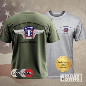 82nd Combat Aviation Brigade, T-shirt, 82 CAB, Wings of the Airborne, Airborne, Paratrooper, US Army, Veteran, Military, Gift, Shirt, Tshirt