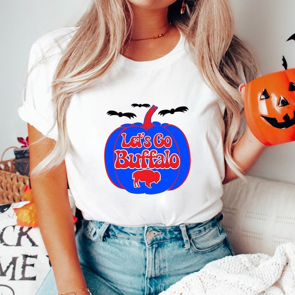 Halloween Buffalo Shirt,Halloween T-Shirt,Bills Mafia Shirt,Halloween Family Shirts,Pumpkin Shirt,Halloween Costume,Ghost Shirt,Buffalo Tee