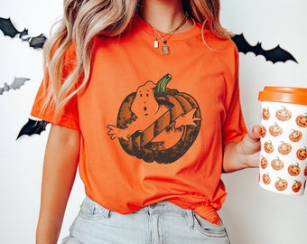 Ghost Hunting Shirt,Halloween T-Shirt,Horror Movies Shirt,Boo Shirt,Halloween Family Shirts,Pumpkin Shirt,Halloween Costume,Ghost T-Shirt