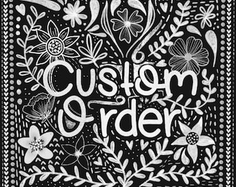 Custom Order 15 oz Mug- please contact me before ordering