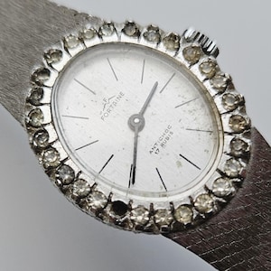 Montre Vintage Fortaine - Homme - Fonctionnelle Mais Manque La Petite Aiguille Des Secondes