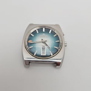 Gents Vintage Ricoh 21 Jewels Automatic Mechanical Wrist Watch Movement with Day/Date Indicator - Parts & Repair